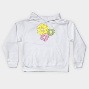 cute hair scrunchie Kids Hoodie